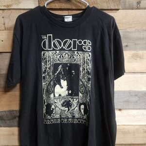 Source Unknown Black The Doors Graphic Tee